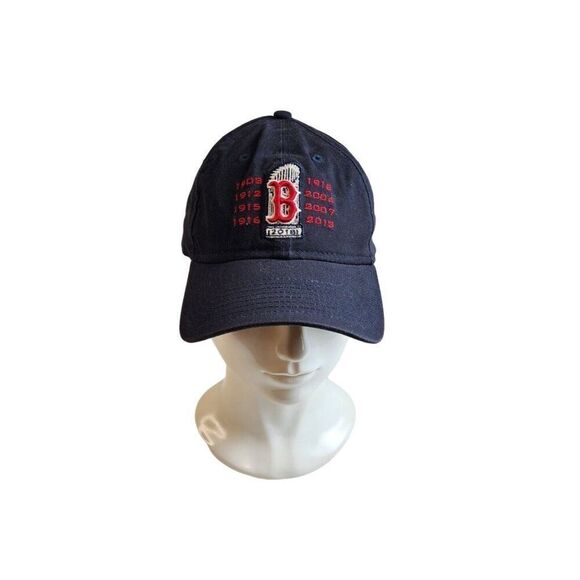 New Era Genuine Merchandise Boston Red Sox World Series Years Cap - Picture 1 of 9